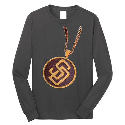 Swag Chain San Diego Baseball Home Run Long Sleeve Shirt