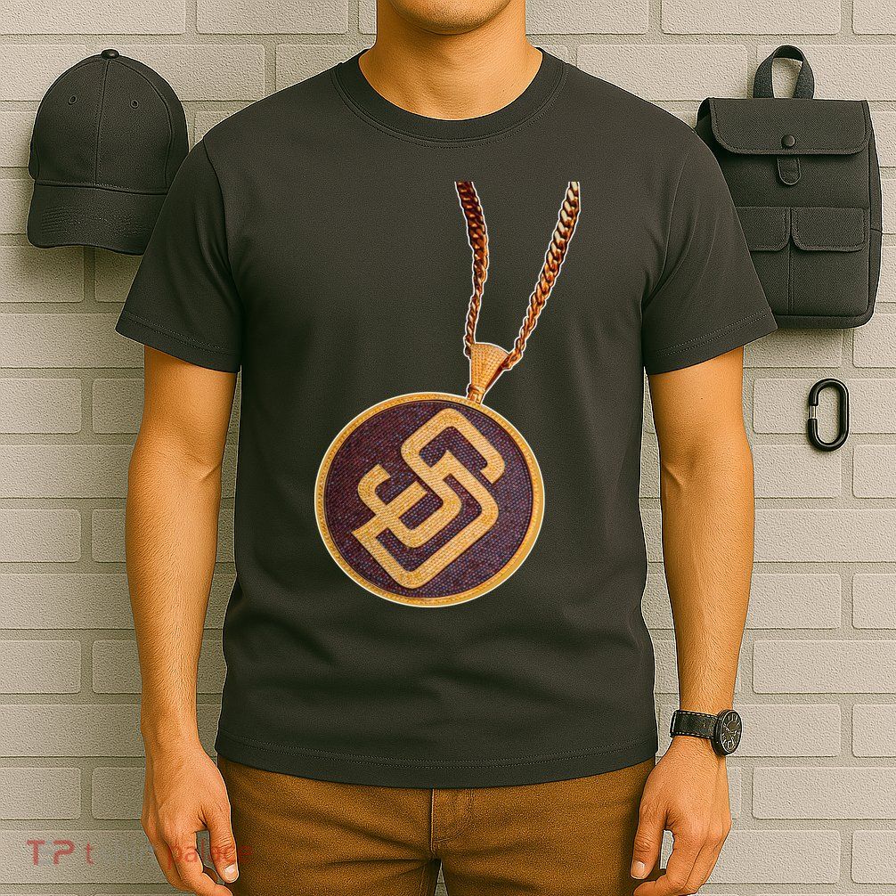 Swag Chain San Diego Baseball Home Run T-Shirt