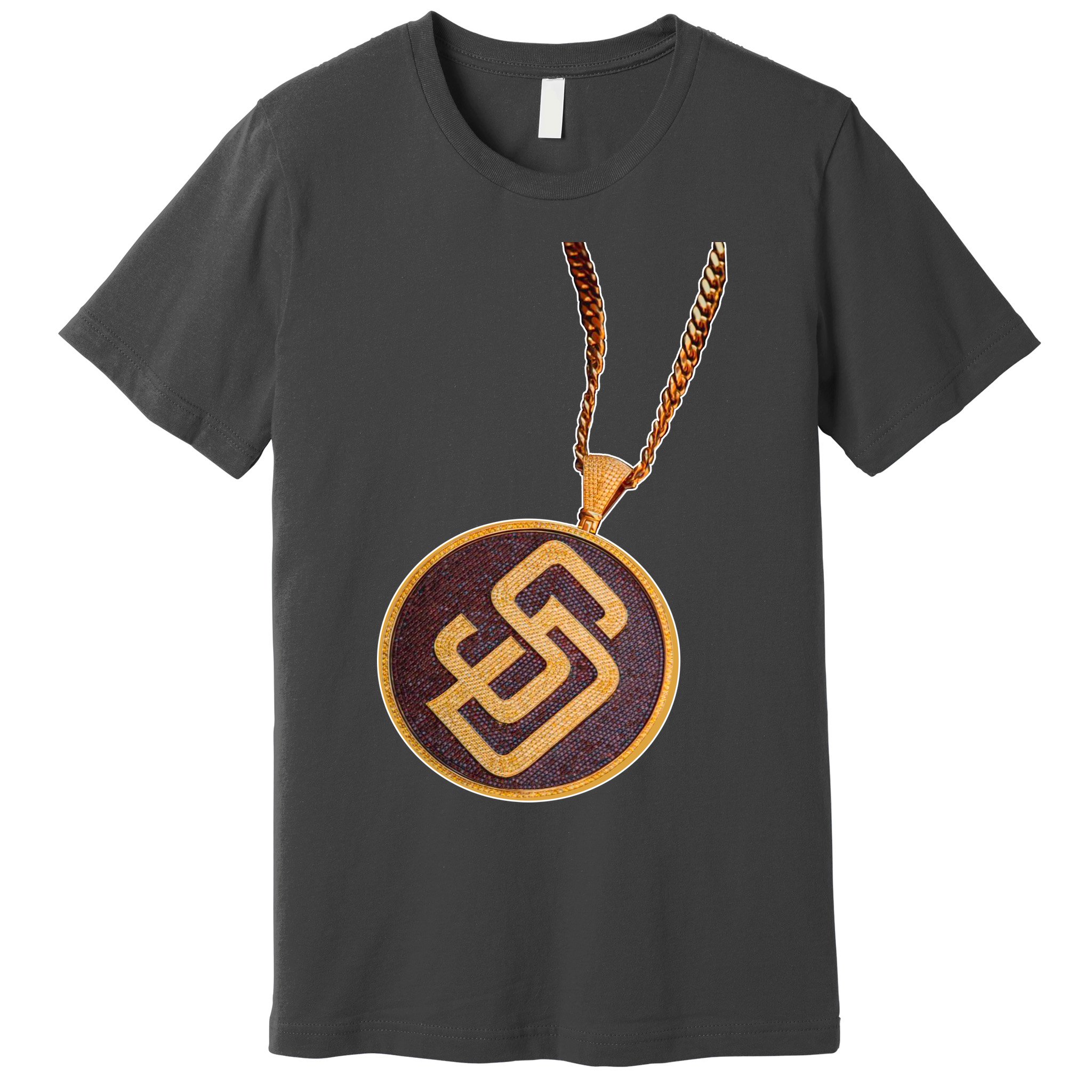 Swag Chain San Diego Baseball Home Run Premium T-Shirt
