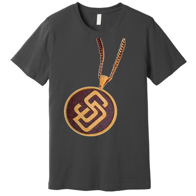 Swag Chain San Diego Baseball Home Run Premium T-Shirt