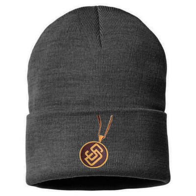 Swag Chain San Diego Baseball Home Run Sustainable Knit Beanie