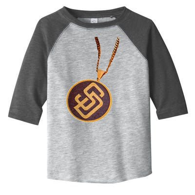 Swag Chain San Diego Baseball Home Run Toddler Fine Jersey T-Shirt