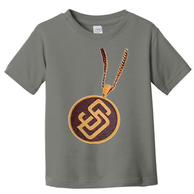 Swag Chain San Diego Baseball Home Run Toddler T-Shirt