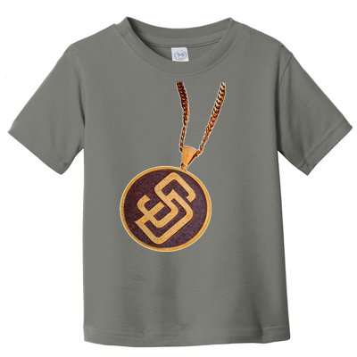 Swag Chain San Diego Baseball Home Run Toddler T-Shirt