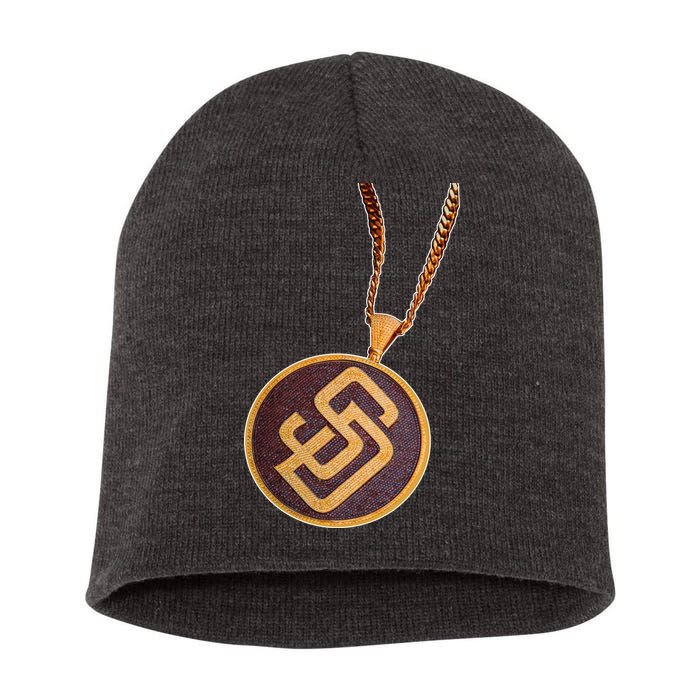 Swag Chain San Diego Baseball Home Run Short Acrylic Beanie