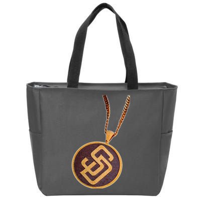 Swag Chain San Diego Baseball Home Run Zip Tote Bag