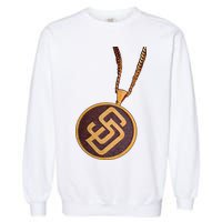 Swag Chain San Diego Baseball Home Run Garment-Dyed Sweatshirt