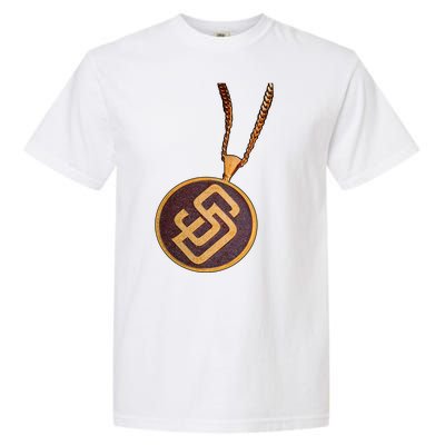 Swag Chain San Diego Baseball Home Run Garment-Dyed Heavyweight T-Shirt