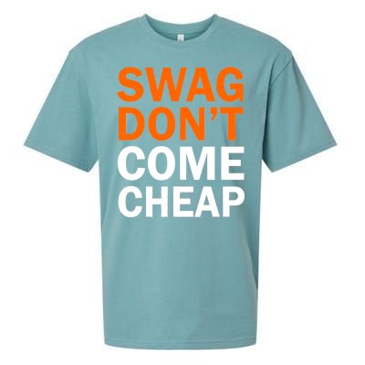 Swag Don't Come Cheap Sueded Cloud Jersey T-Shirt