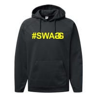 #Swag Logo Performance Fleece Hoodie