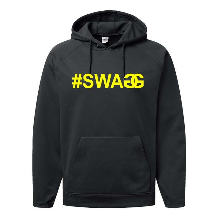 #Swag Logo Performance Fleece Hoodie