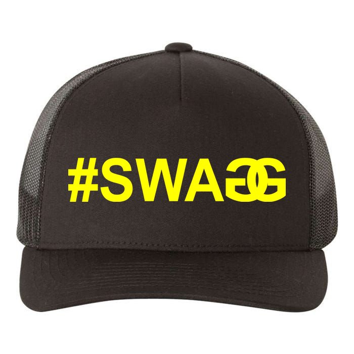 #Swag Logo Yupoong Adult 5-Panel Trucker Hat