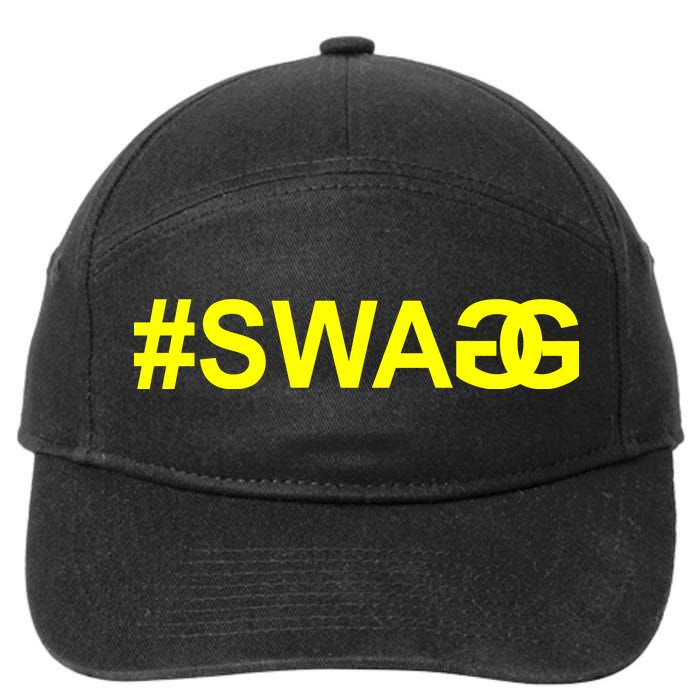 #Swag Logo 7-Panel Snapback Hat