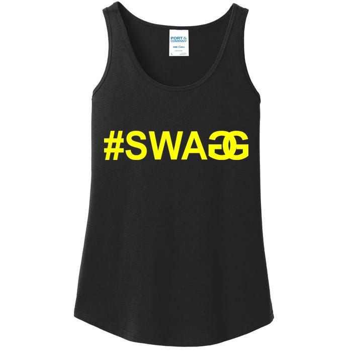 #Swag Logo Ladies Essential Tank