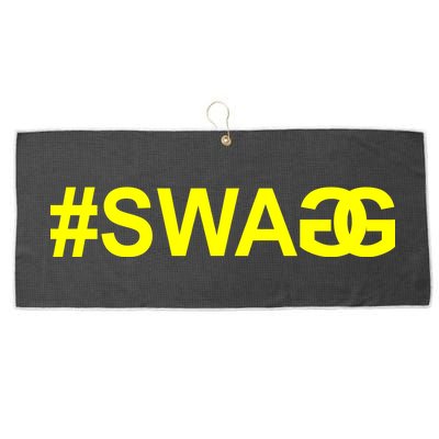 #Swag Logo Large Microfiber Waffle Golf Towel