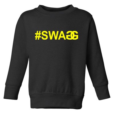 #Swag Logo Toddler Sweatshirt