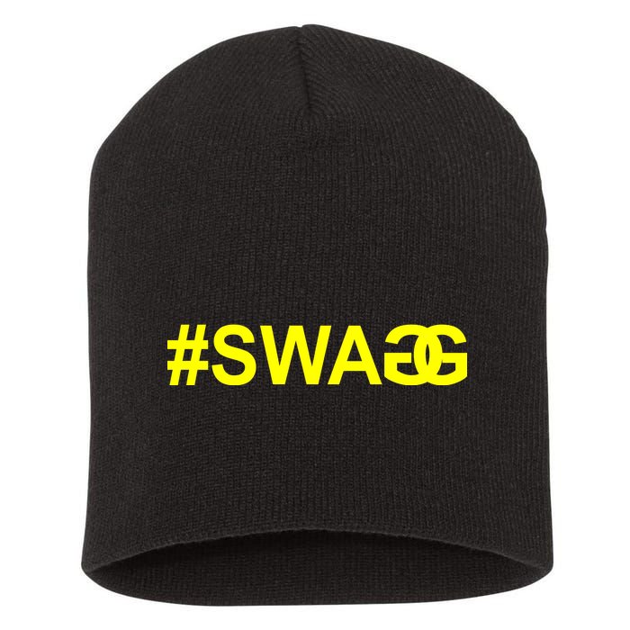 #Swag Logo Short Acrylic Beanie