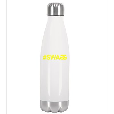 #Swag Logo Stainless Steel Insulated Water Bottle