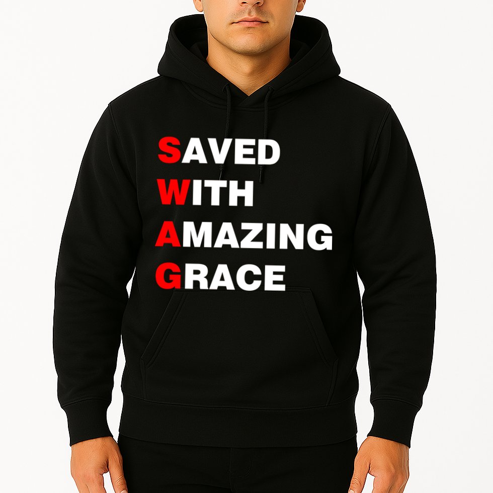 Swag Saved With Amazing Grace Hoodie