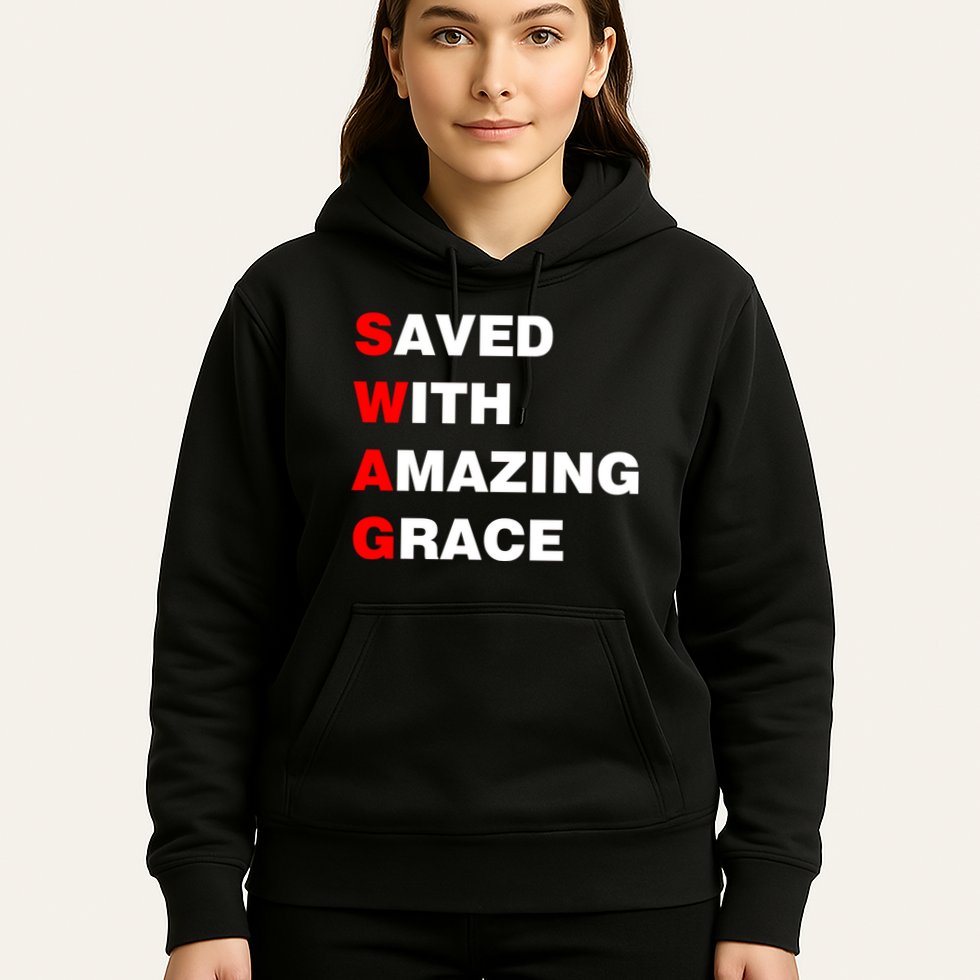Swag Saved With Amazing Grace Hoodie