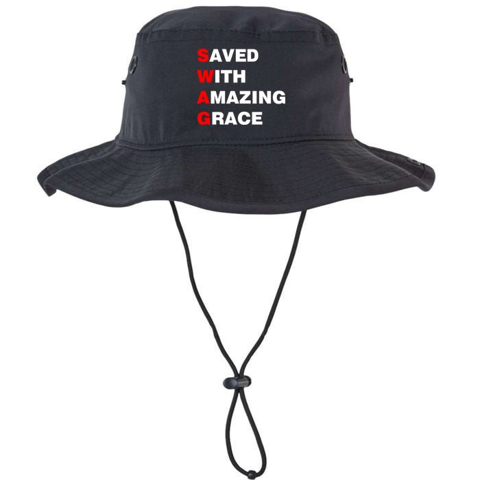 Swag Saved With Amazing Grace Bucket Hat