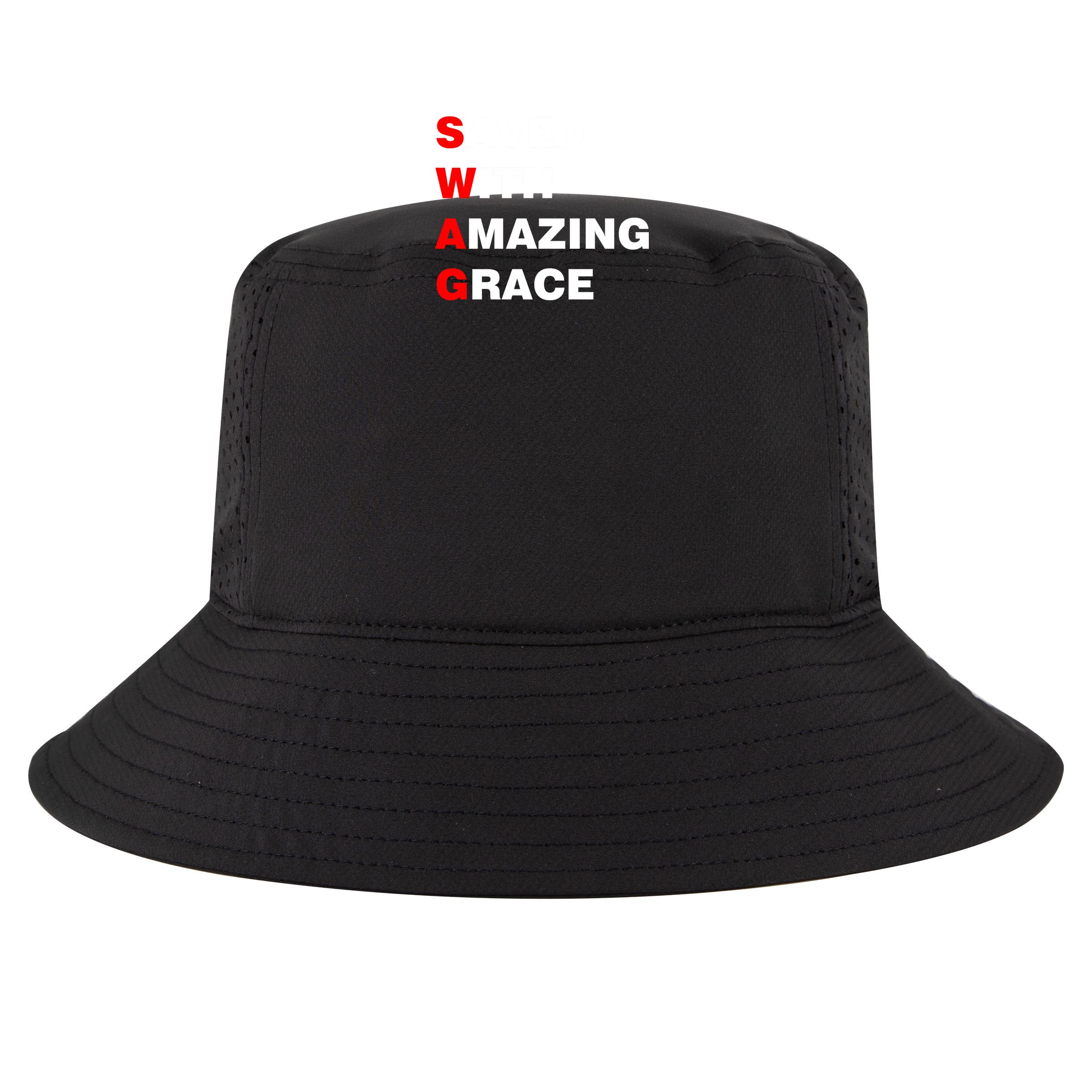 Swag Saved With Amazing Grace Bucket Hat