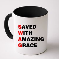Swag Saved With Amazing Grace Mug
