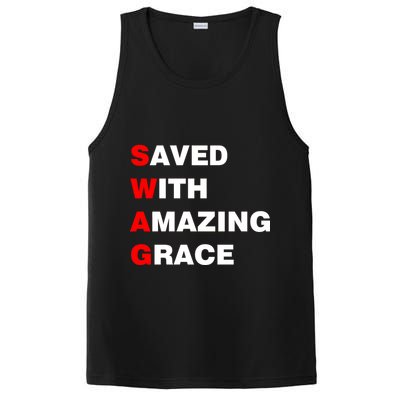 Swag Saved With Amazing Grace PosiCharge Competitor Tank