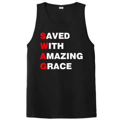 Swag Saved With Amazing Grace PosiCharge Competitor Tank