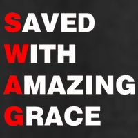 Swag Saved With Amazing Grace Golf Towel