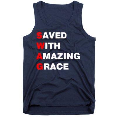 Swag Saved With Amazing Grace Tank Top