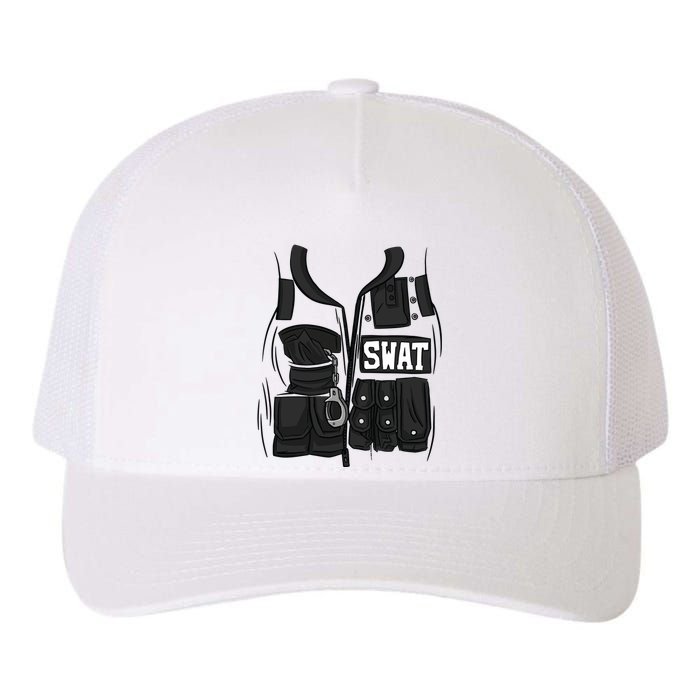 Swat Vest Uniform Yupoong Adult 5-Panel Trucker Hat