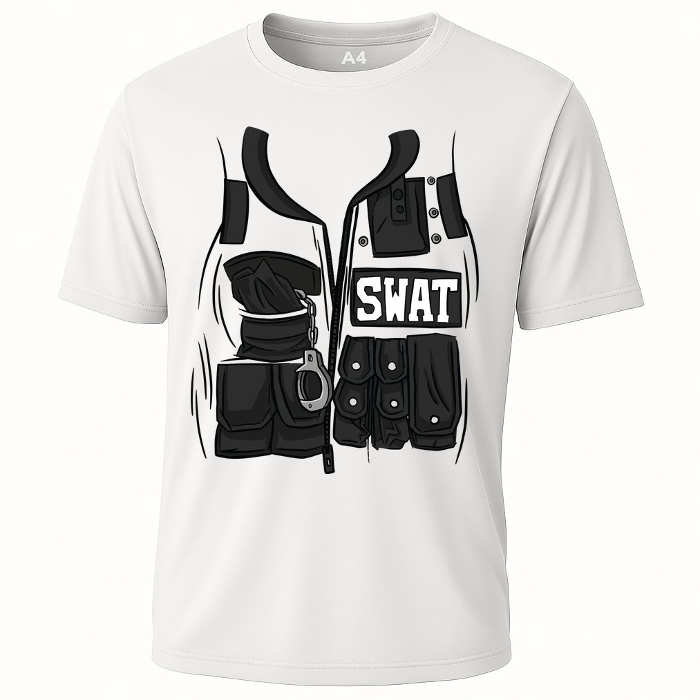 Swat Vest Uniform Cooling Performance Crew T-Shirt