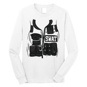 Swat Vest Uniform Long Sleeve Shirt