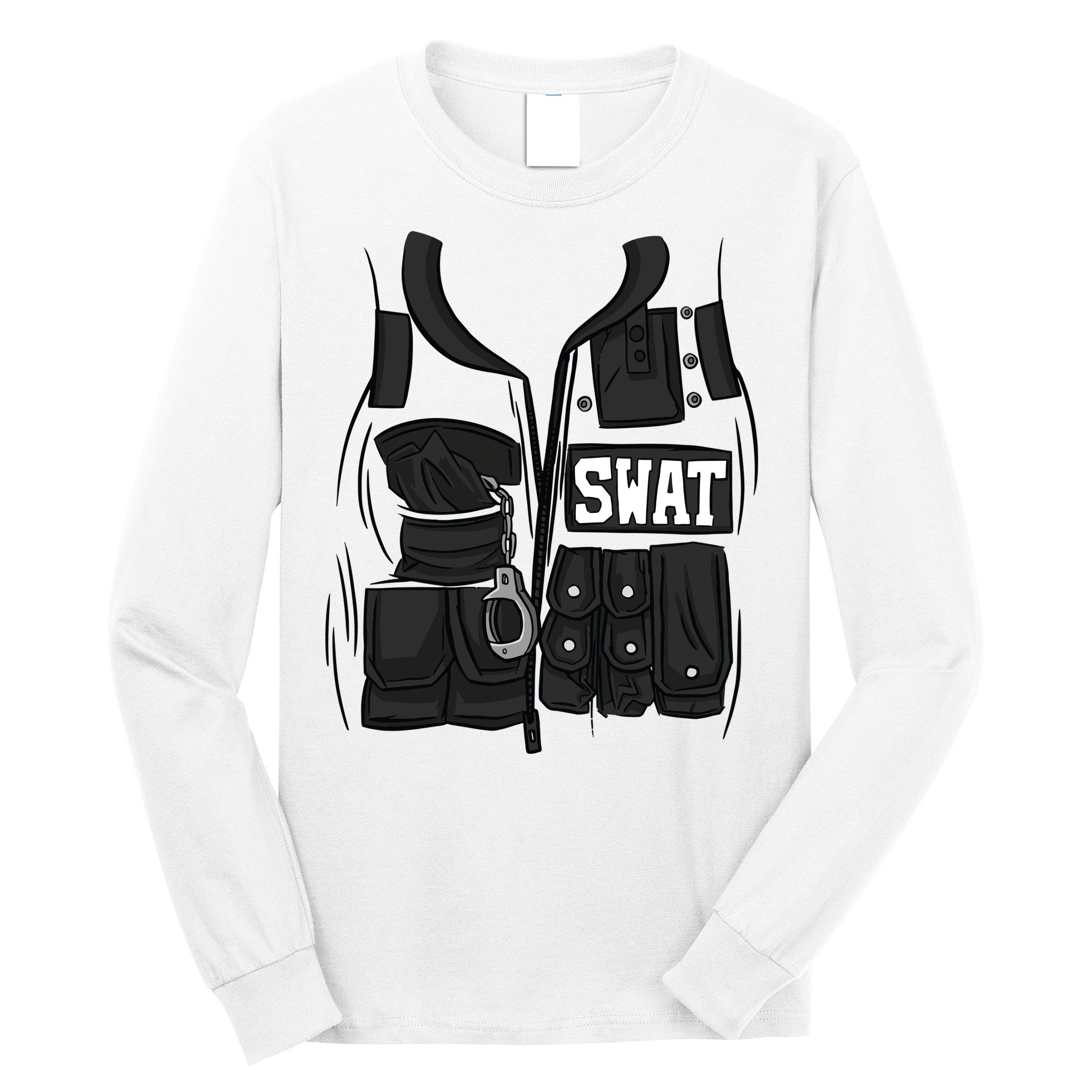 Swat Vest Uniform Long Sleeve Shirt