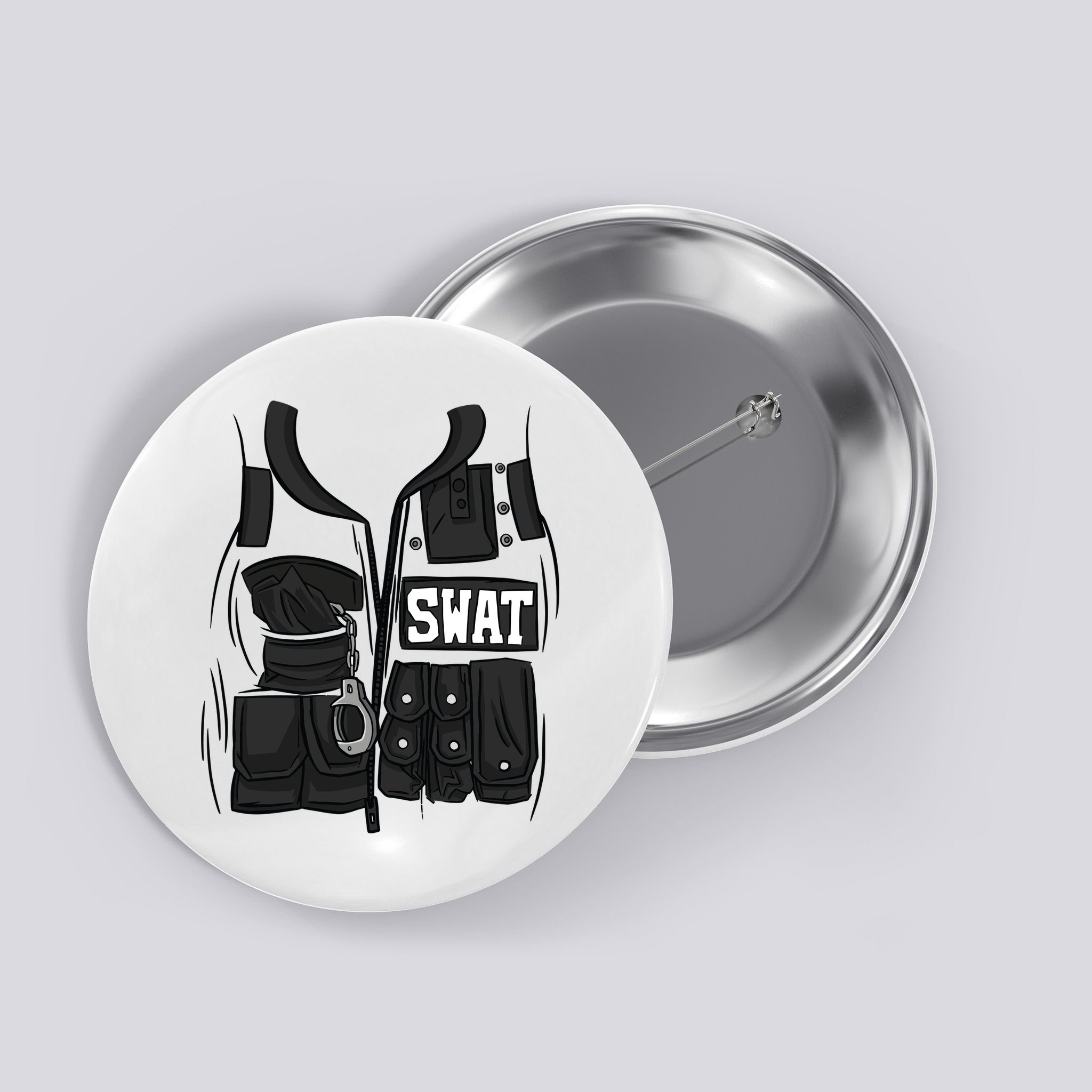 Swat Vest Uniform Button