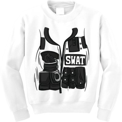 Swat Vest Uniform Kids Sweatshirt