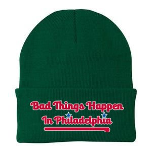 Shoenice Wearing Bad Things Happen In Philadelphia Knit Cap Winter Beanie