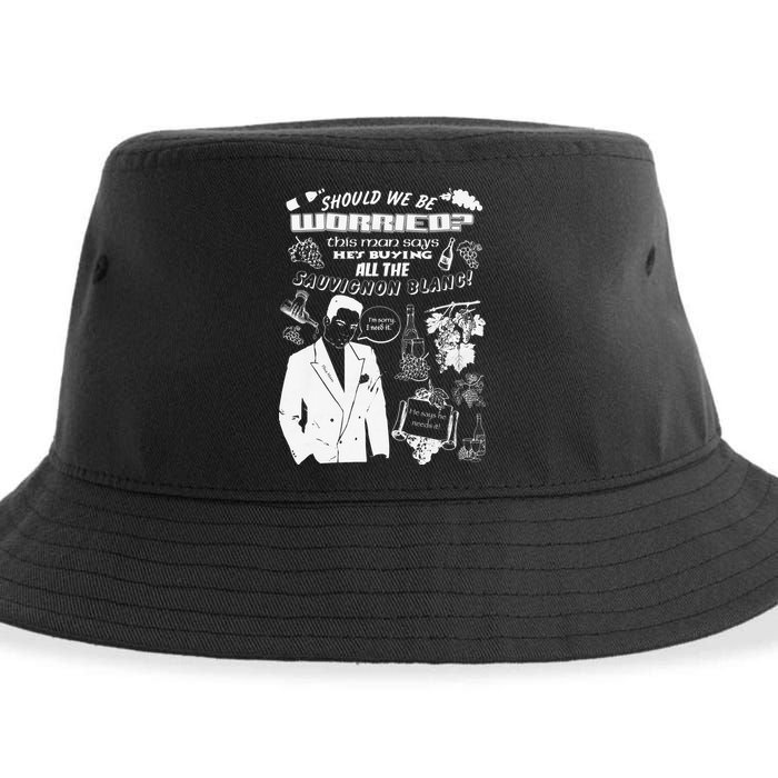 Sould We Be Worried This Man Says Hes Buying All The Suave Blanc Sustainable Bucket Hat