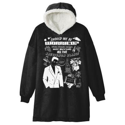 Sould We Be Worried This Man Says Hes Buying All The Suave Blanc Hooded Wearable Blanket
