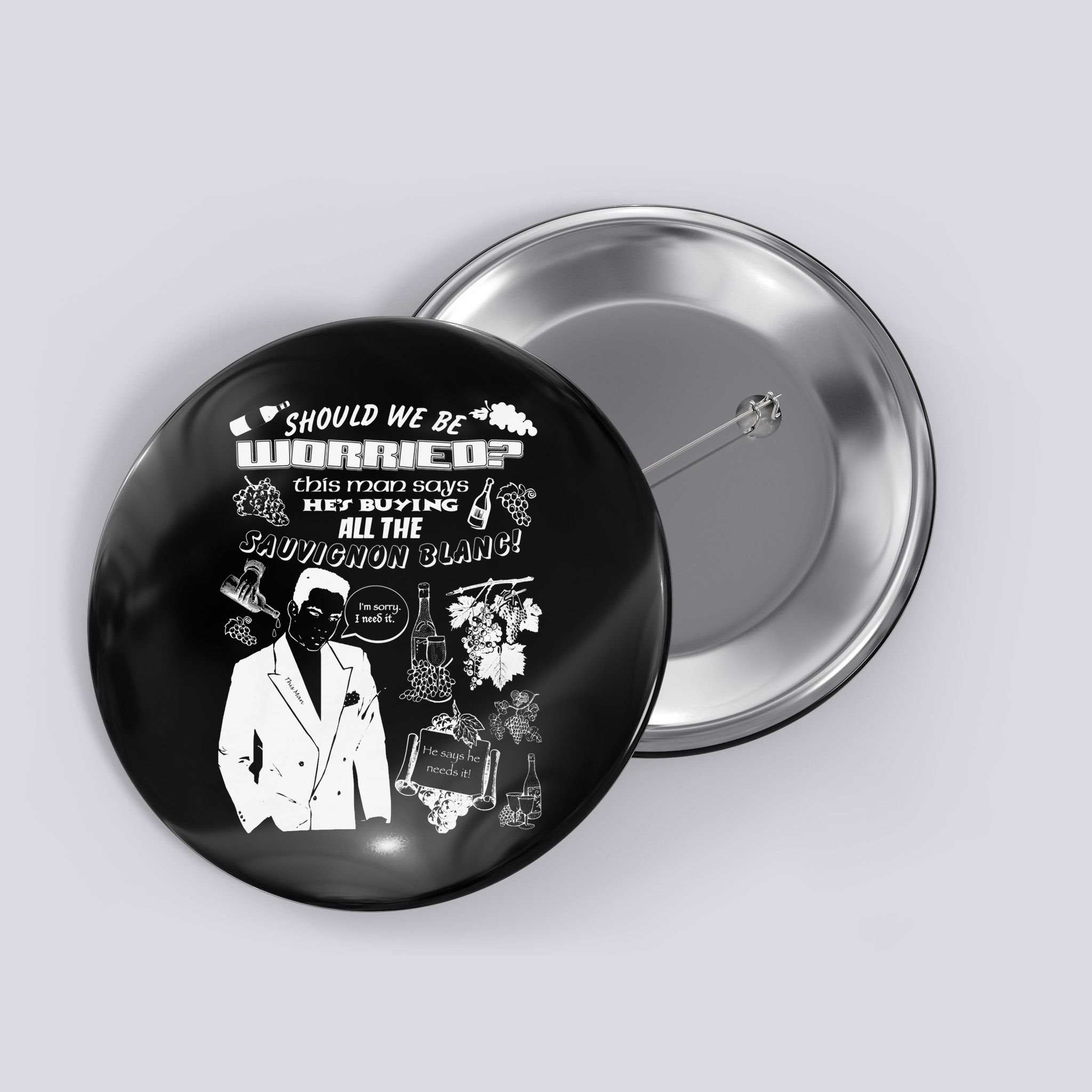 Sould We Be Worried This Man Says Hes Buying All The Suave Blanc Button