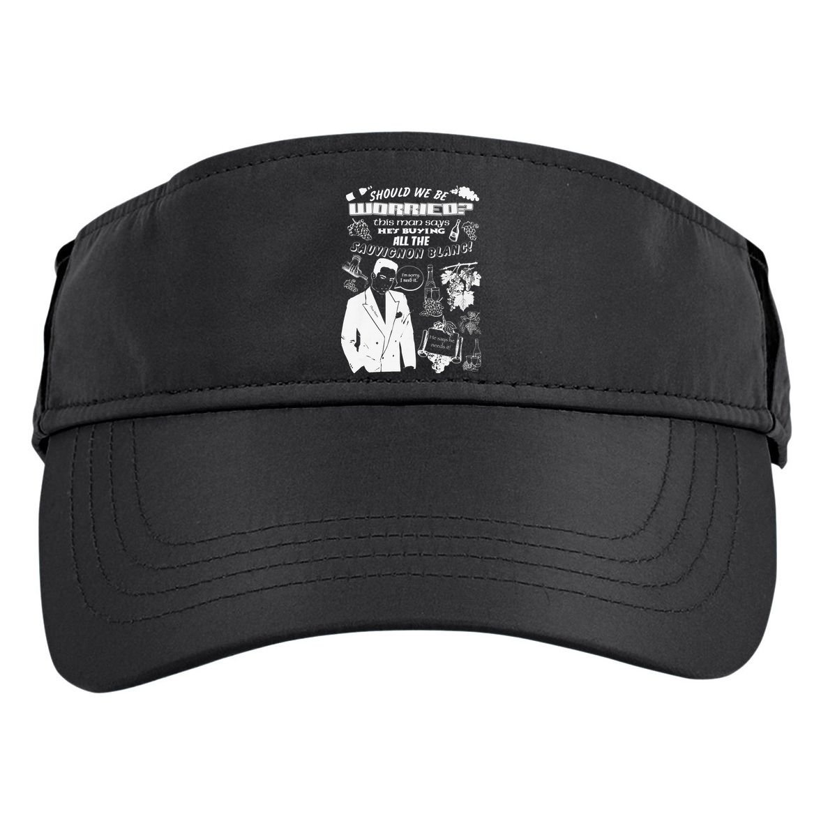 Sould We Be Worried This Man Says Hes Buying All The Suave Blanc Adult Drive Performance Visor