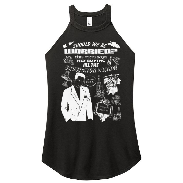 Sould We Be Worried This Man Says Hes Buying All The Suave Blanc Women's Perfect Tri Rocker Tank
