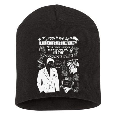 Sould We Be Worried This Man Says Hes Buying All The Suave Blanc Short Acrylic Beanie
