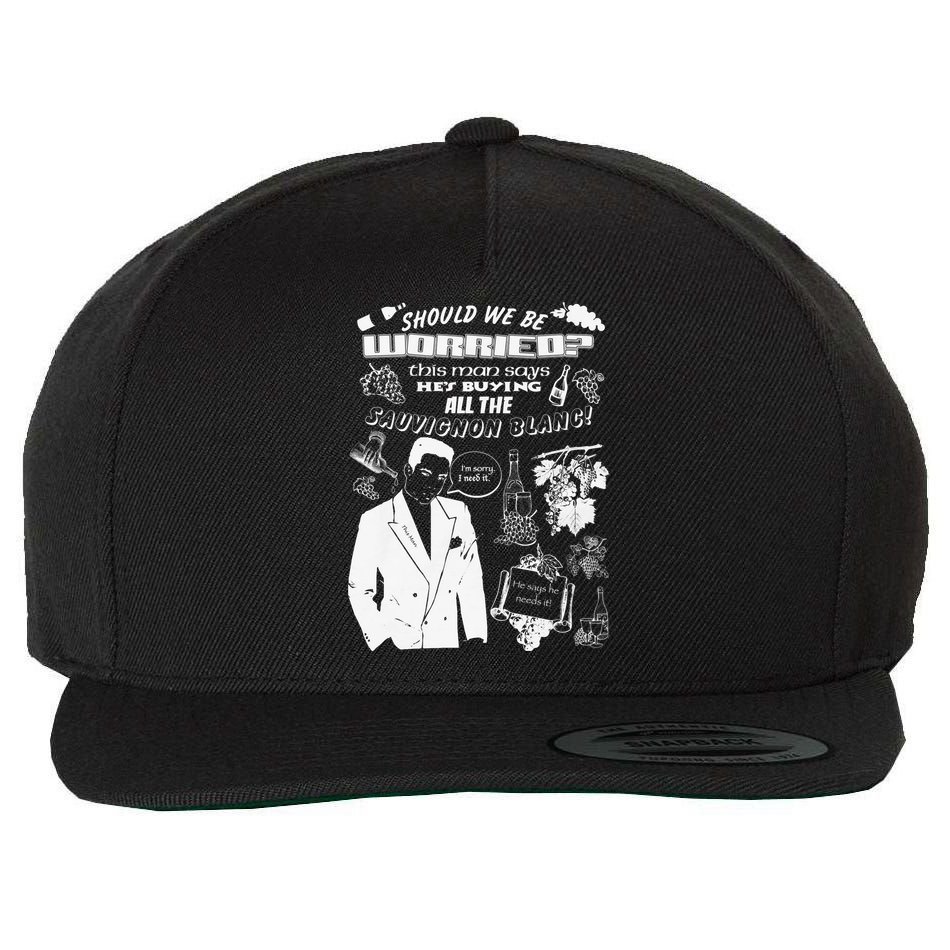 Sould We Be Worried This Man Says Hes Buying All The Suave Blanc Wool Snapback Cap