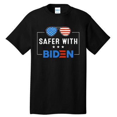 Safer With Biden Tall T-Shirt