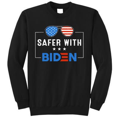 Safer With Biden Tall Sweatshirt