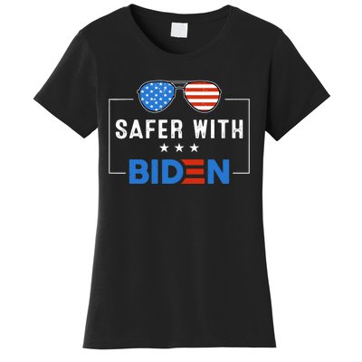 Safer With Biden Women's T-Shirt