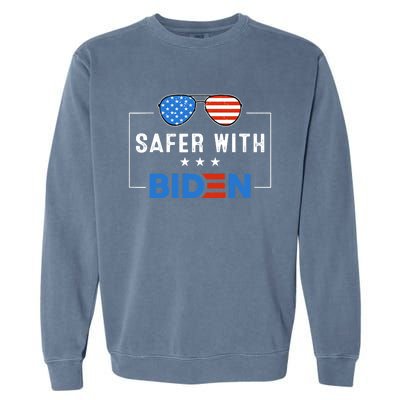 Safer With Biden Garment-Dyed Sweatshirt