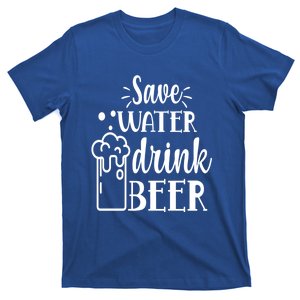 Save Water Beer With Pint Graphic Funny Gift T-Shirt